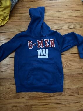 G-MEN NY Blue Hooded Sweatshirt